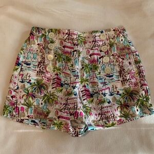 J. Crew Linen Blend Shorts